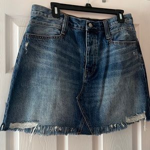 Womens Madewell Jean skirt